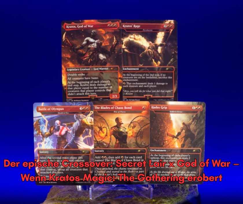 Der epische Crossover Secret Lair God of War – Wenn Kratos Magic The Gathering erobert