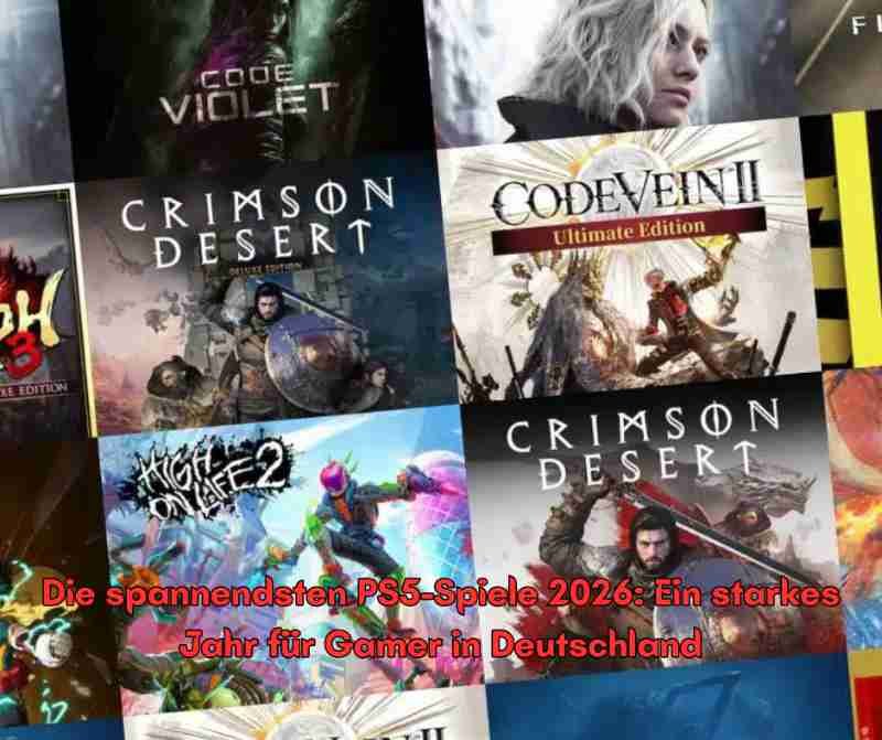Die spannendsten PS5 Spiele 2026Ein starkes Jahr für Gamer in Deutschland