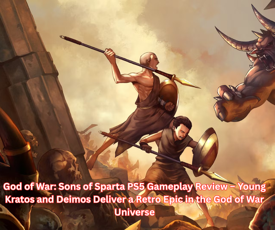 God of War Sons of Sparta PS5 Gameplay Review Young Kratos and Deimos Deliver a Retro Epicc in the God of War Universe