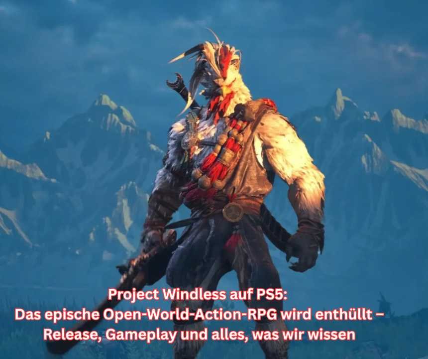 Project Windless auf PS5 Das epische Open World Action RPG wird enthüllt – Release, Gameplay und alles, was wir wissen